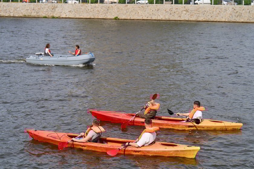 Sezon żeglugowy na Odrze we Wrocławiu
