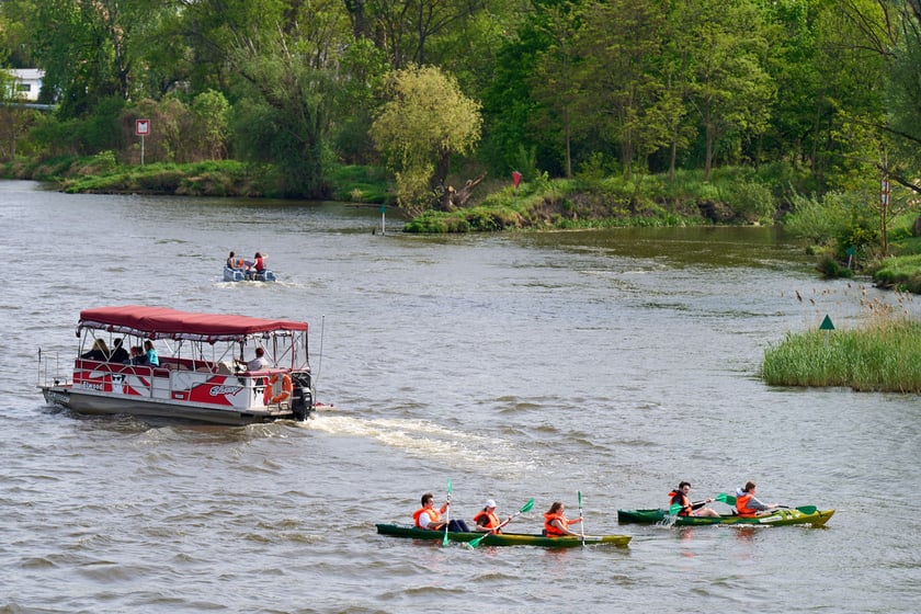 Sezon żeglugowy na Odrze we Wrocławiu