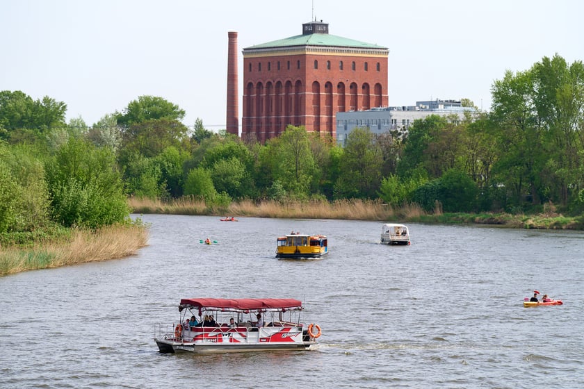 Sezon żeglugowy na Odrze we Wrocławiu