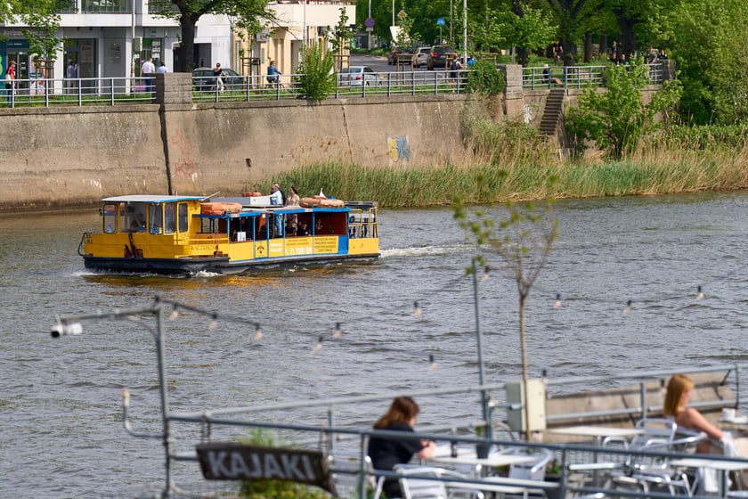 Sezon żeglugowy na Odrze we Wrocławiu