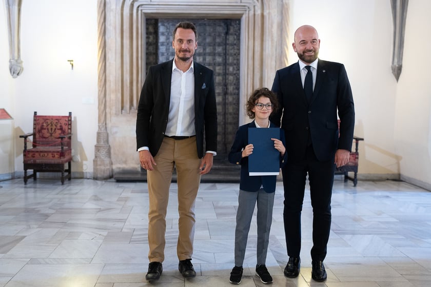 wręczenie nagród sportowcom i trenerom w Starym Ratuszu