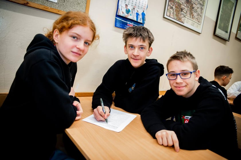 Uczestnicy IV konkursu wiedzy o Śląsku Wrocław