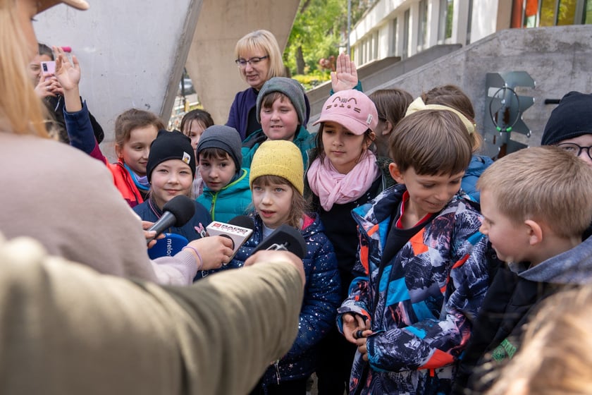 Spotkanie informacyjne o Rowerowym Maju w SP 84 we Wrocławiu, 25 kwietnia 2024