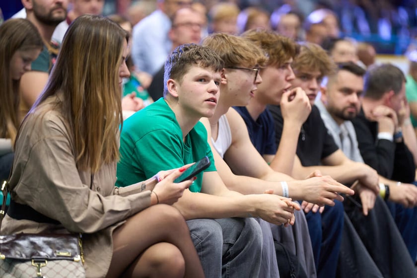 Mecz koszykówki Śląsk Wrocław - Sokół Łańcut, Hala Orbita, 27.04.2024