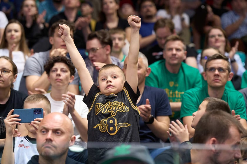 Mecz koszykówki Śląsk Wrocław - Sokół Łańcut, Hala Orbita, 27.04.2024