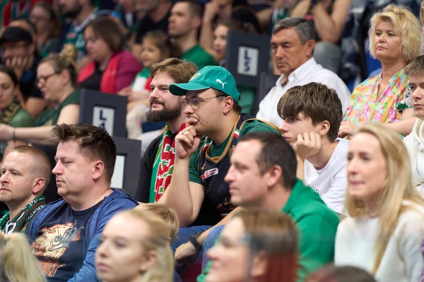 Mecz koszykówki Śląsk Wrocław - Sokół Łańcut, Hala Orbita, 27.04.2024