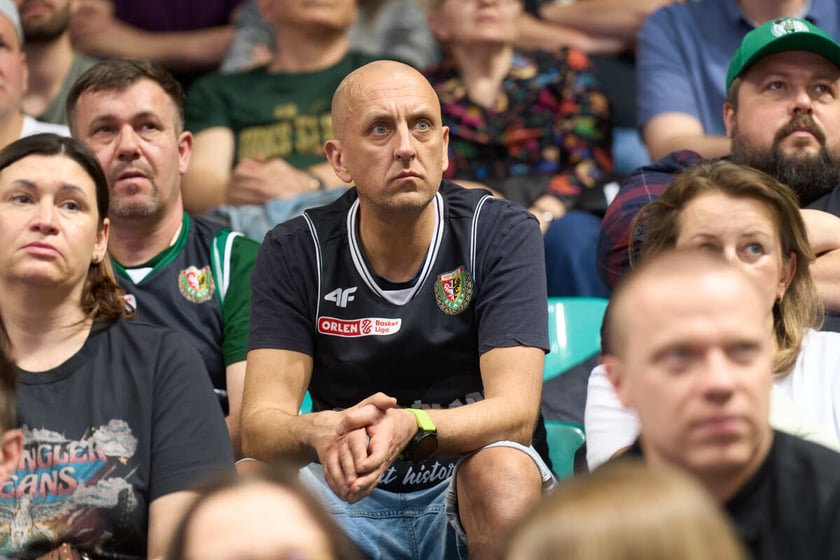 Mecz koszykówki Śląsk Wrocław - Sokół Łańcut, Hala Orbita, 27.04.2024
