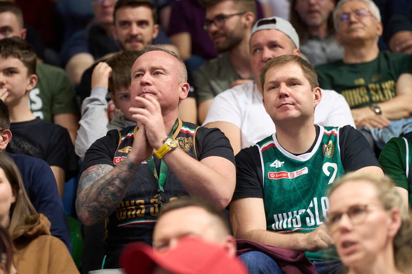Mecz koszykówki Śląsk Wrocław - Sokół Łańcut, Hala Orbita, 27.04.2024