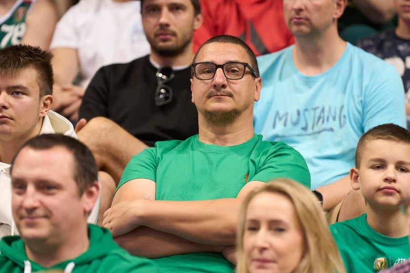 Mecz koszykówki Śląsk Wrocław - Sokół Łańcut, Hala Orbita, 27.04.2024