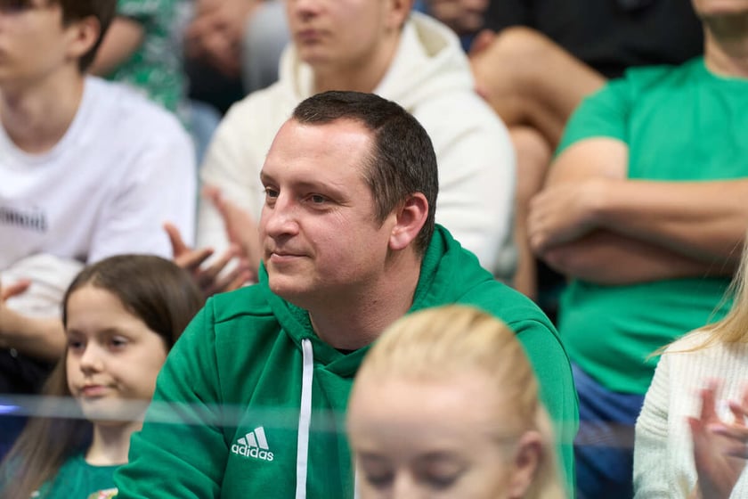 Mecz koszykówki Śląsk Wrocław - Sokół Łańcut, Hala Orbita, 27.04.2024