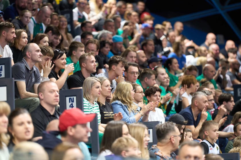 Mecz koszykówki Śląsk Wrocław - Sokół Łańcut, Hala Orbita, 27.04.2024