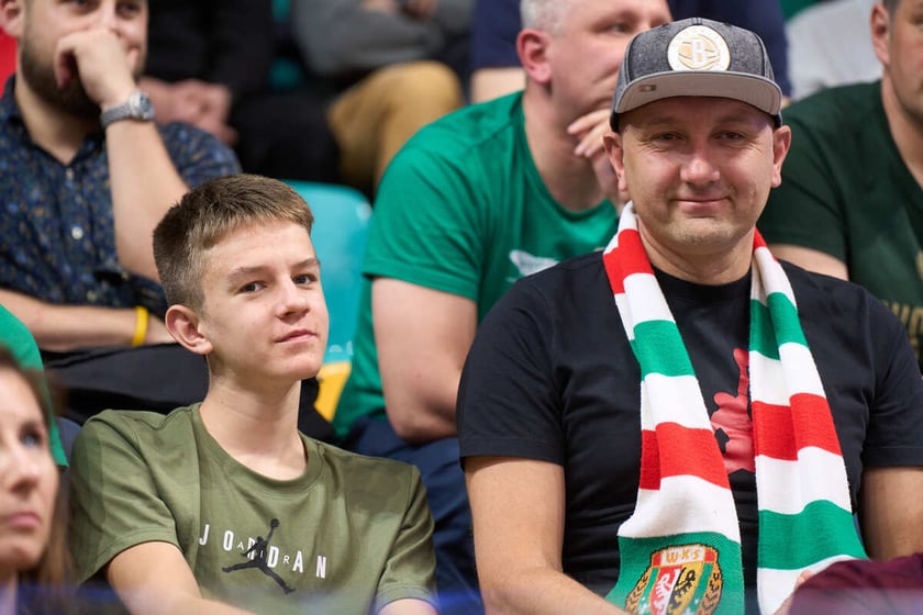 Mecz koszykówki Śląsk Wrocław - Sokół Łańcut, Hala Orbita, 27.04.2024