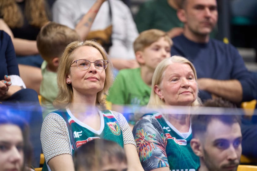 Mecz koszykówki Śląsk Wrocław - Sokół Łańcut, Hala Orbita, 27.04.2024
