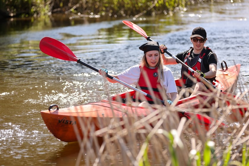 Spływ kajakowy na rozpoczęcie Majówki 2024 we Wrocławiu