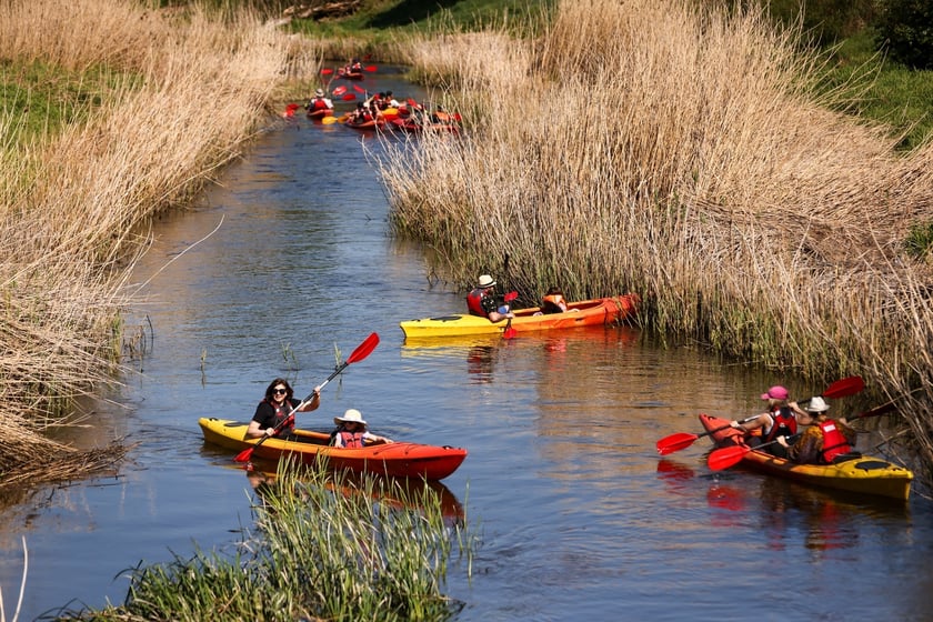 Spływ kajakowy na rozpoczęcie Majówki 2024 we Wrocławiu