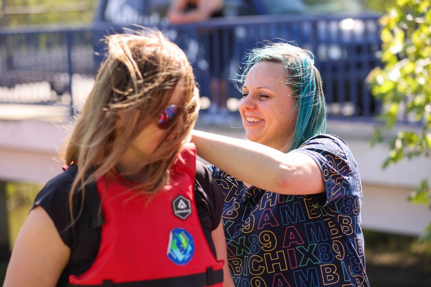 Spływ kajakowy na rozpoczęcie Majówki 2024 we Wrocławiu