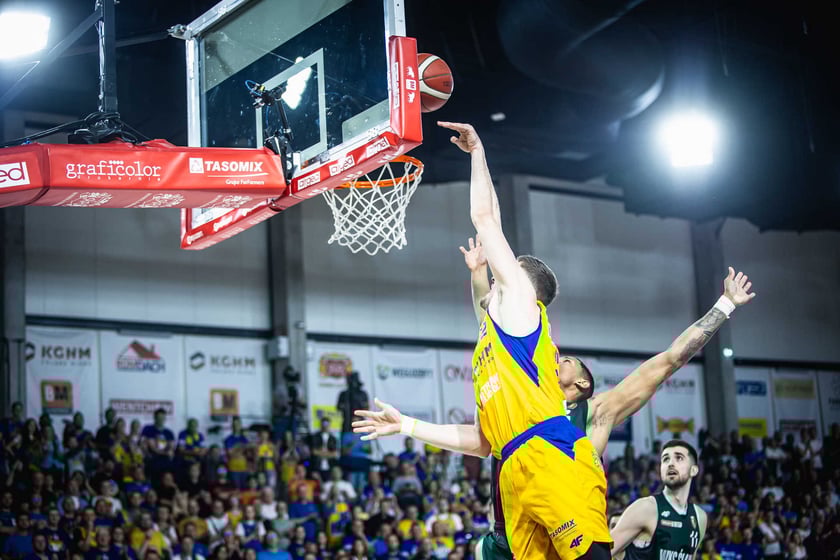 Stal Ostrów - Śląsk Wrocław 81:83, mecz 5., 15 maja 2024