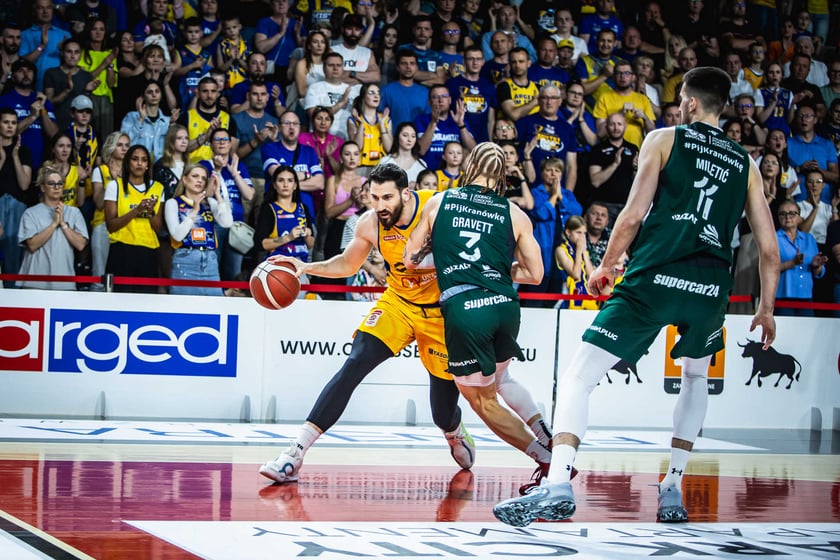 Stal Ostrów - Śląsk Wrocław 81:83, mecz 5., 15 maja 2024