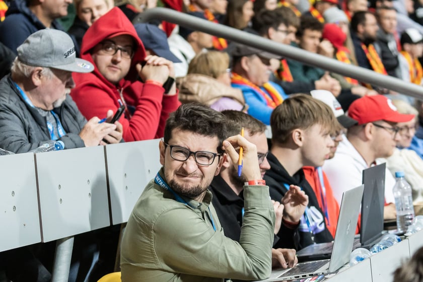 Kibice podczas meczu Betard Sparta Wrocław - Unia Leszno