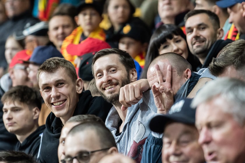Kibice podczas meczu Betard Sparta Wrocław - Unia Leszno