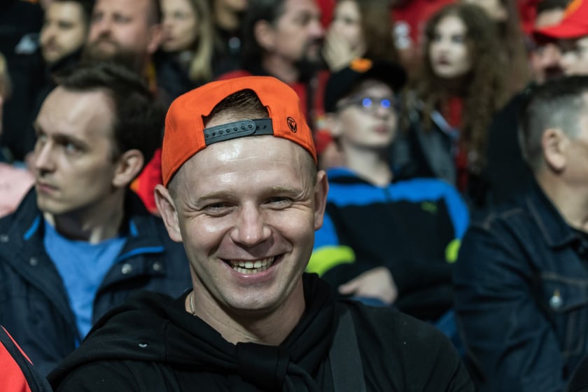 Kibice podczas meczu Betard Sparta Wrocław - Unia Leszno