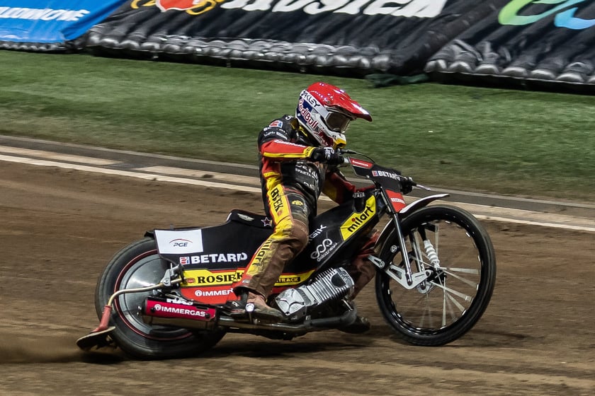 Kibice podczas meczu Betard Sparta Wrocław - Unia Leszno