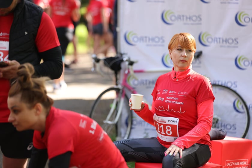 „Wrocław tętni dobrem” – I bieg promujący honorowe krwiodawstwo we Wrocławiu - zdjęcia uczestników