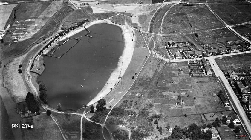 Kąpielisko Morskie Oko - Familienbad Leerbeutel See w latach 1911-1939