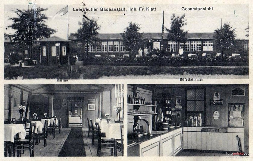Kąpielisko Morskie Oko - Familienbad Leerbeutel See w latach 1911-1939