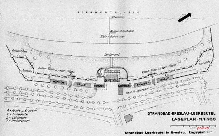 Kąpielisko Morskie Oko - Familienbad Leerbeutel See w latach 1911-1939