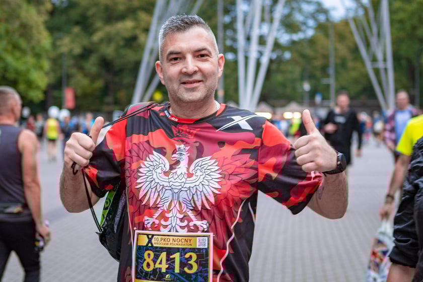 10. PKO Nocny Wrocław Półmaraton – zobaczcie zdjęcia uczestników tuż przed startem