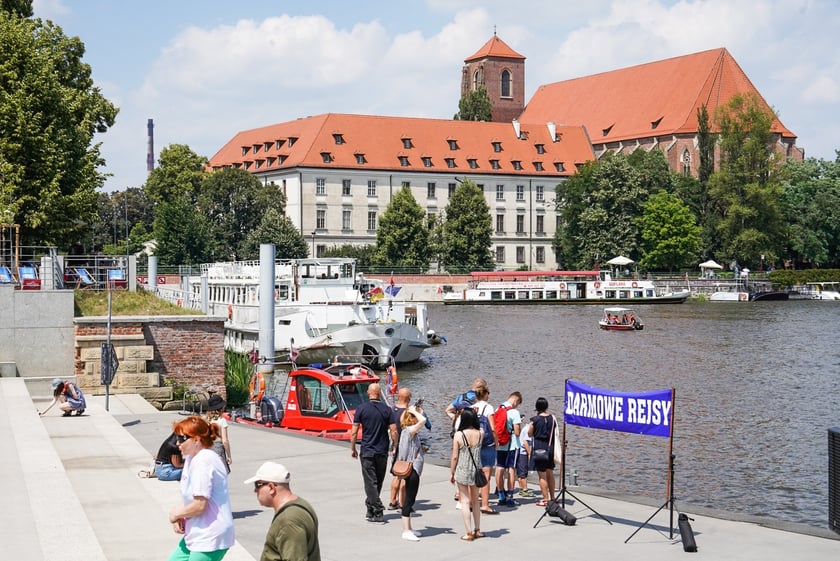 Dni Marynarza Rzecznego 2024, 29 czerwca, bulwary nad Odrą we Wrocławiu