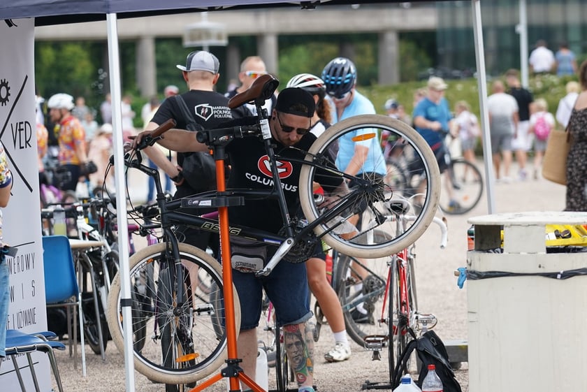 Niedzielny piknik rowerowy przed 81.edycją Tour De Pologne