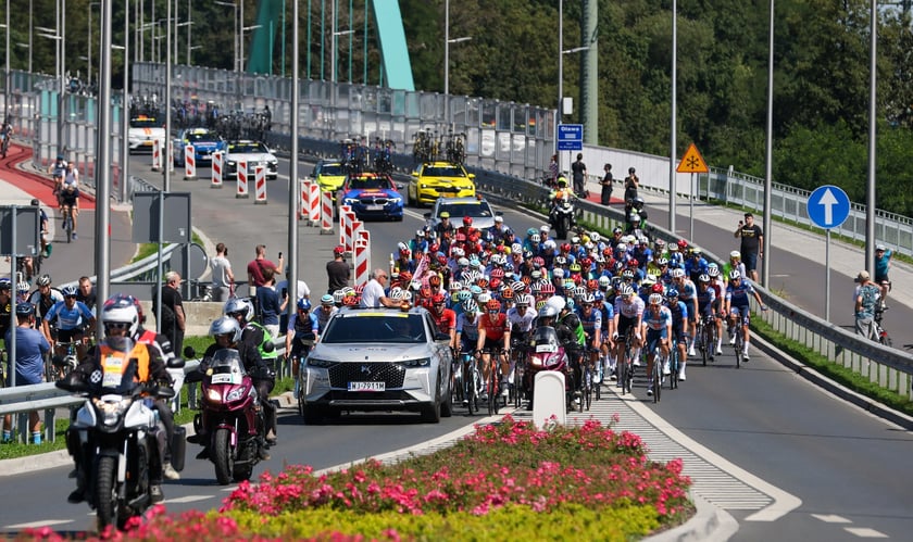 Przejazd honorowy 81. TdP przez Wrocław, 12 sierpnia 2024