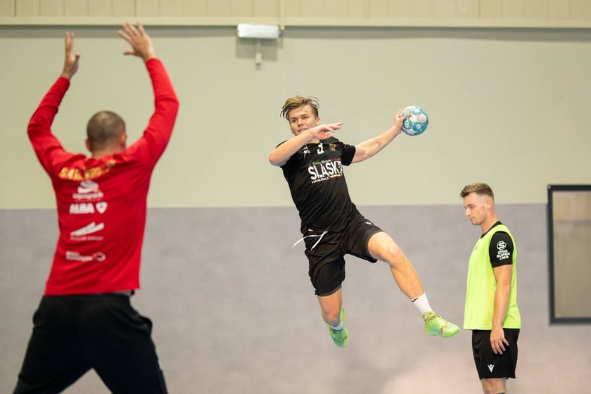 Piłkarze ręczni na treningu przed sezonem 2024/2025