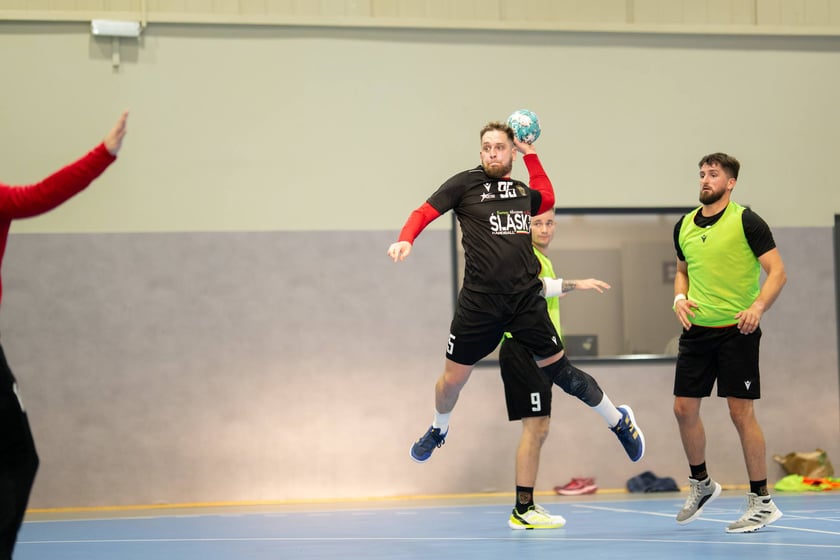 Piłkarze ręczni na treningu przed sezonem 2024/2025