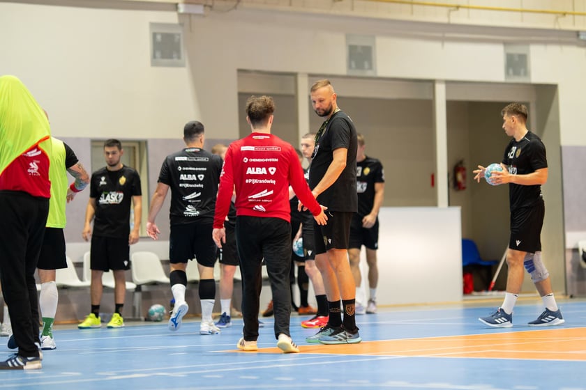Piłkarze ręczni na treningu przed sezonem 2024/2025