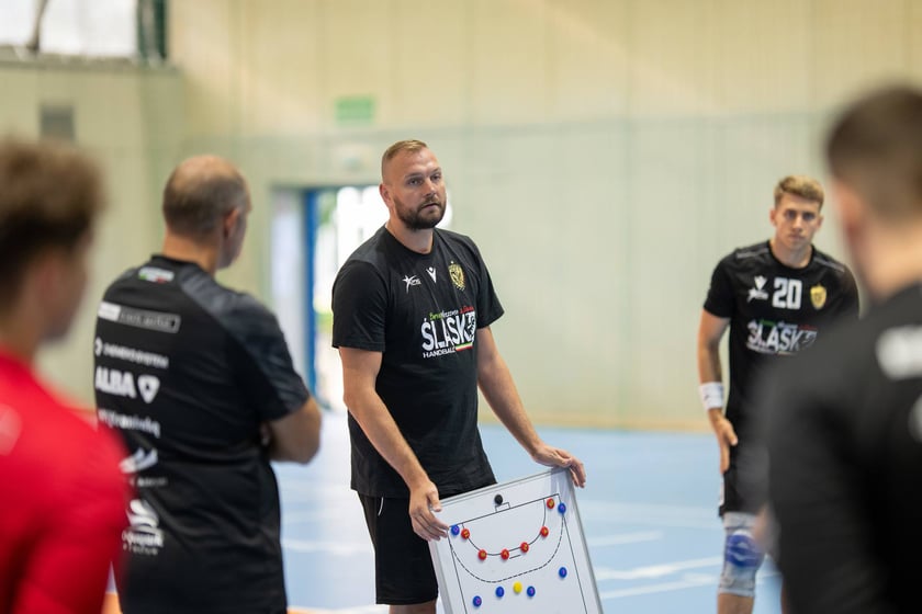 Piłkarze ręczni na treningu przed sezonem 2024/2025