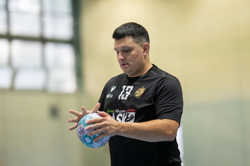 Piłkarze ręczni na treningu przed sezonem 2024/2025