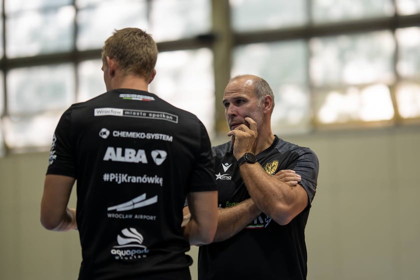 Piłkarze ręczni na treningu przed sezonem 2024/2025