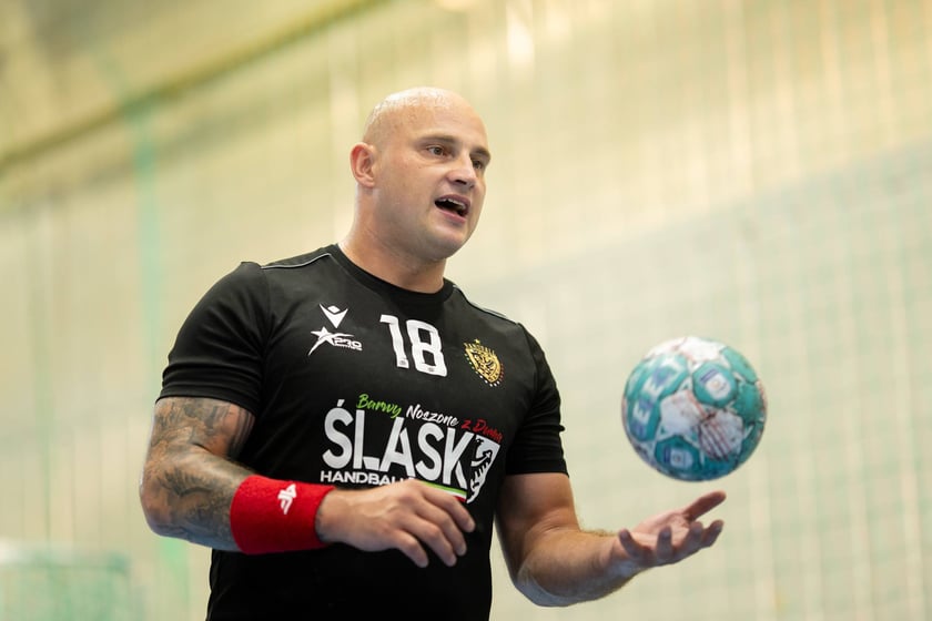 Piłkarze ręczni na treningu przed sezonem 2024/2025