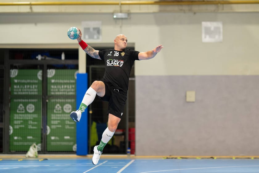 Piłkarze ręczni na treningu przed sezonem 2024/2025