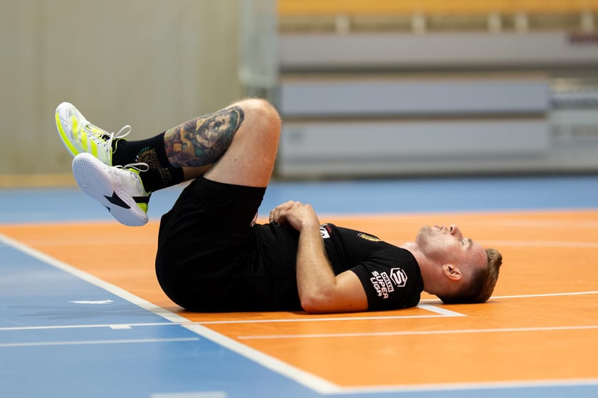 Piłkarze ręczni na treningu przed sezonem 2024/2025