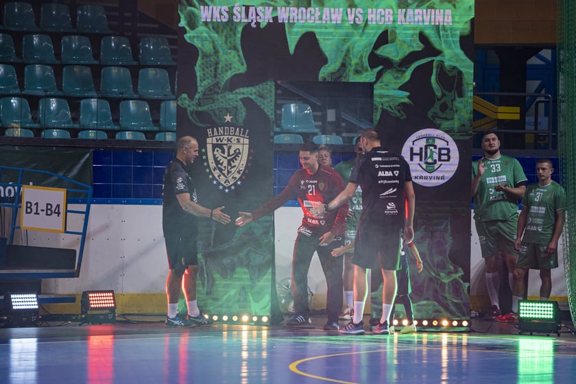 Prezentacja szczypiornistów Śląska przed powrotem do ORLEN Superligi