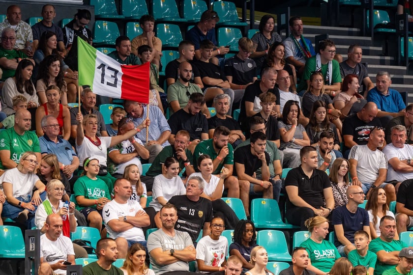 Śląsk Wrocław - Gwardia Opole, hala Orbita, 1 września 2024