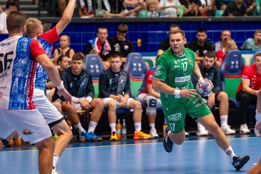Śląsk Wrocław - Gwardia Opole, hala Orbita, 1 września 2024