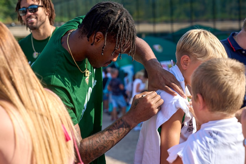 Prezentacja koszykarzy Śląska - 1 września