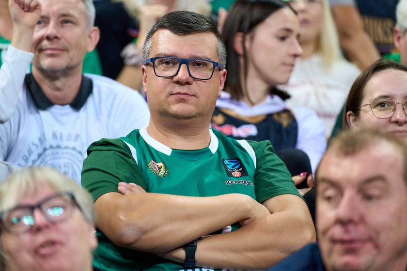 Zdjęcia z meczu Śląska - Falco, 2 października 2024, Hala Stulecia