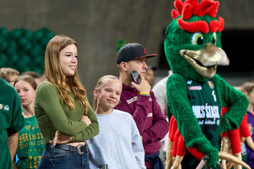 Zdjęcia z meczu Śląska - Falco, 2 października 2024, Hala Stulecia