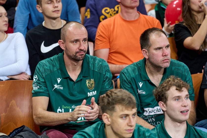 Zdjęcia z meczu Śląska - Falco, 2 października 2024, Hala Stulecia